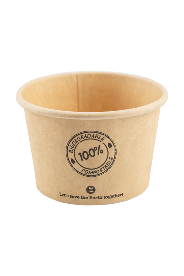 BIO Dressingbecher aus Karton, 60ml, Ø6.2cm, 50 Stk.