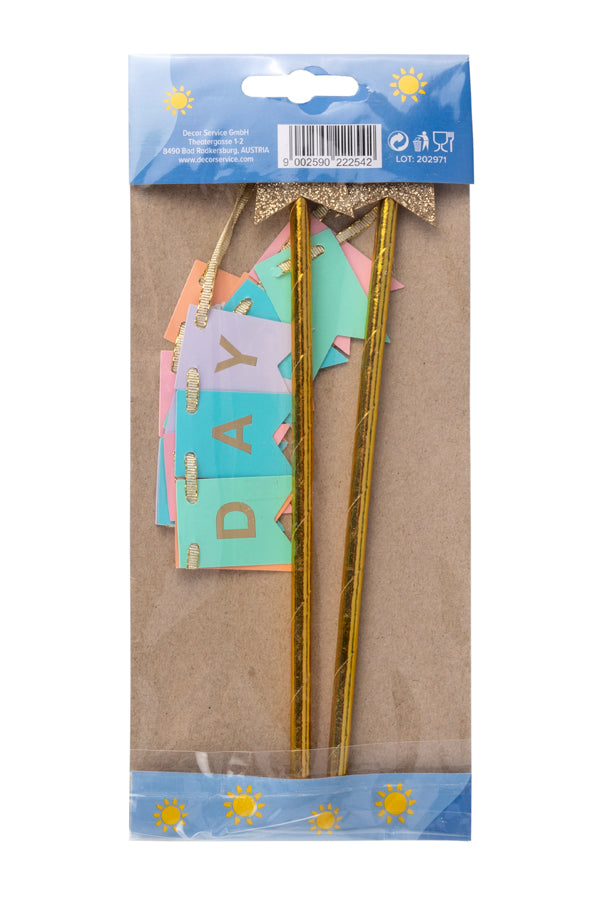 Cake Topper "Happy Birthday", 33x21cm, 1 Stk_2