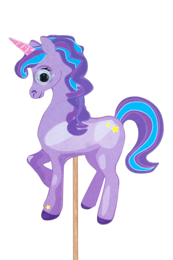 Deko-Picker "Einhorn", 15cm, 100 Stk_2