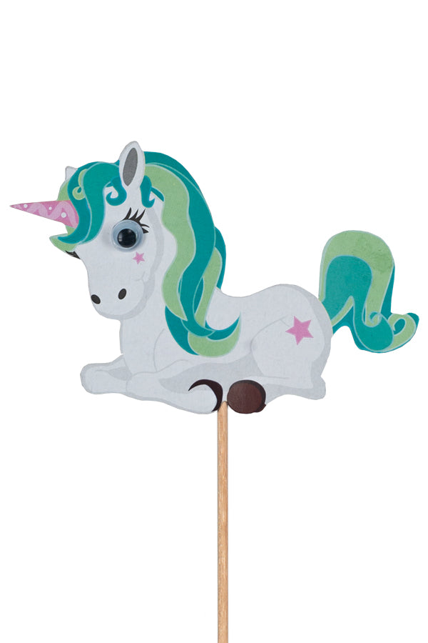 Deko-Picker "Einhorn", 15cm, 100 Stk_3