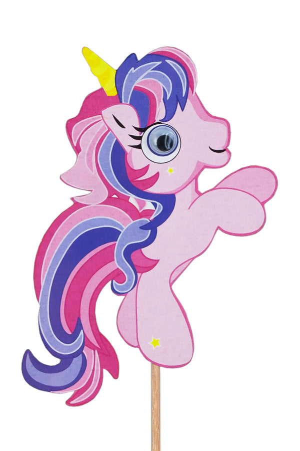 Deko-Picker "Einhorn", 15cm, 100 Stk_5