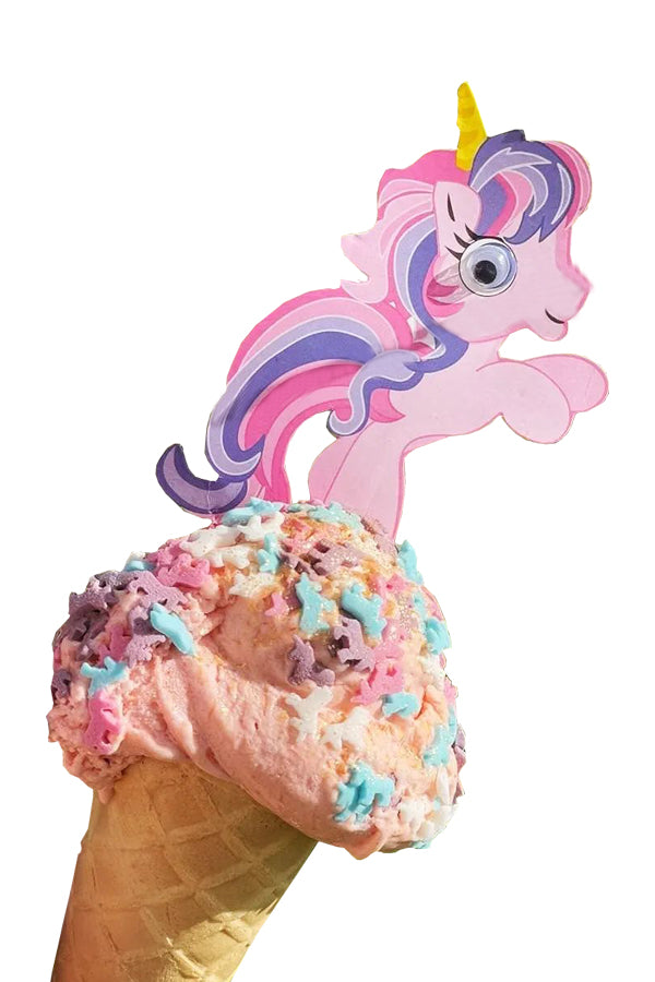 Deko-Picker "Einhorn", 15cm, 100 Stk_7