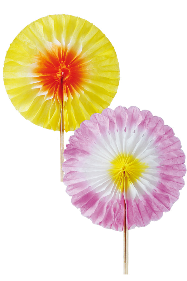 Deko-Picker "Rosette", Ø8cm, 144 Stk