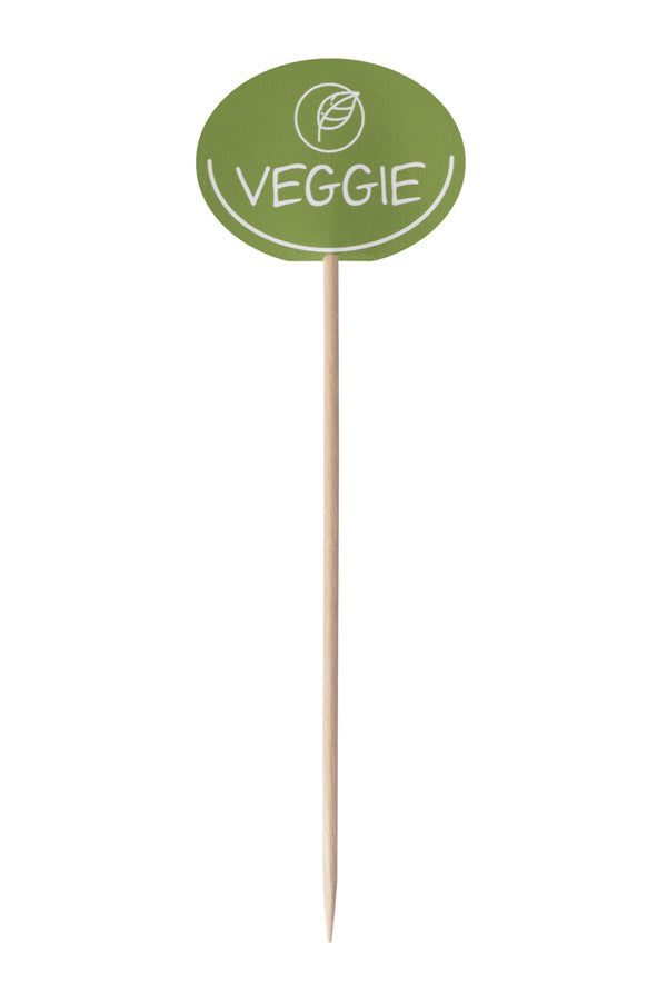 Deko-Picker "Veggie", 12cm, 100 Stk