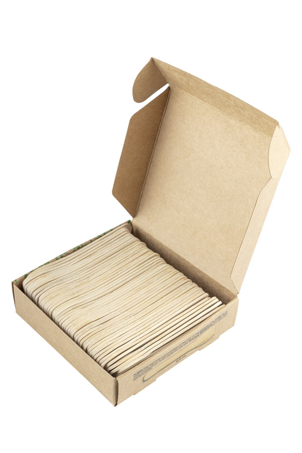 Eislöffel aus Bambus, 9.5cm, 100 Stk.