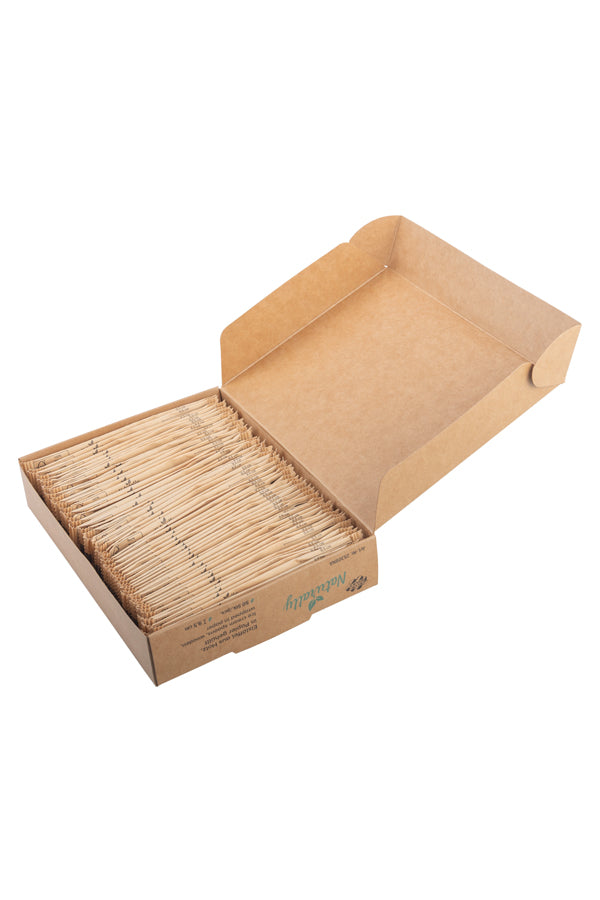 Eislöffel aus Holz, in Papier gehüllt, 9.5cm, 50 Stk.