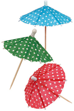 Eisschirmchen "Pünktchen", 10cm, 144 Stk