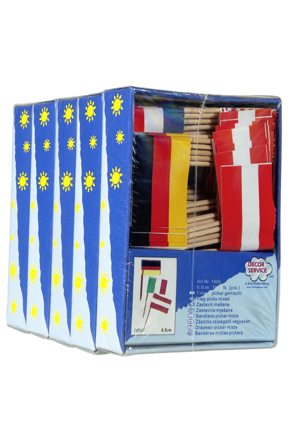 Fahnenpicker "Gemischt", 68cm, 500 Stk_1