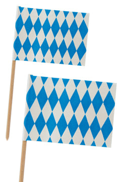 Fahnenpicker "Oktoberfest", 10cm, 100 Stk