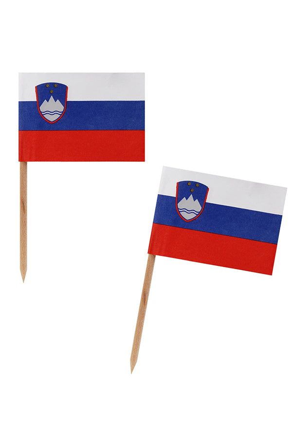 Fahnenpicker "Slowenien", 68cm, 500 Stk
