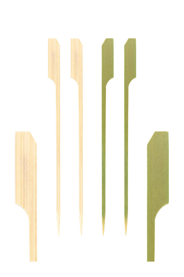 Fingerfood Spieße "Golf" aus Bambus, 15cm, 40 Stk