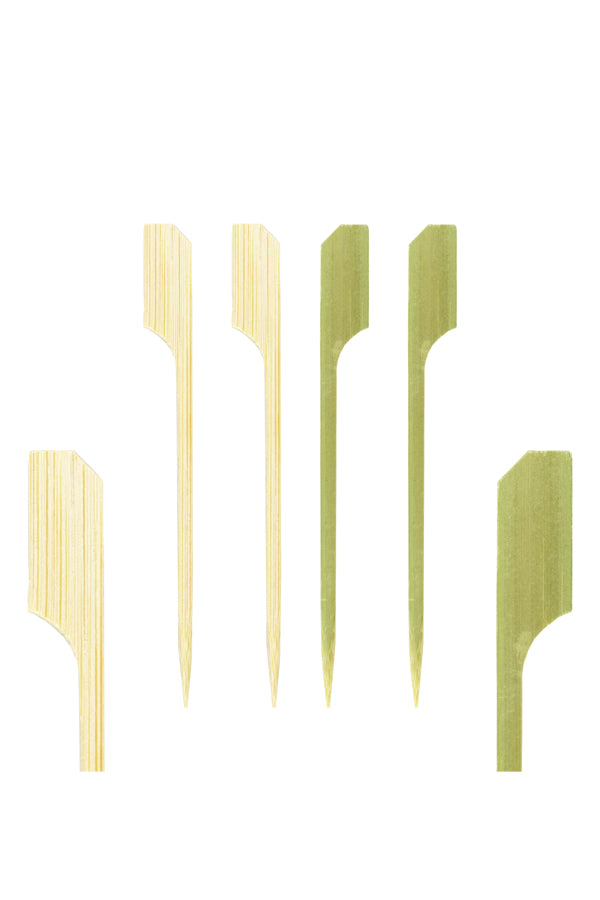 Fingerfood Spieße "Golf", aus Bambus, 9cm, 250 Stk