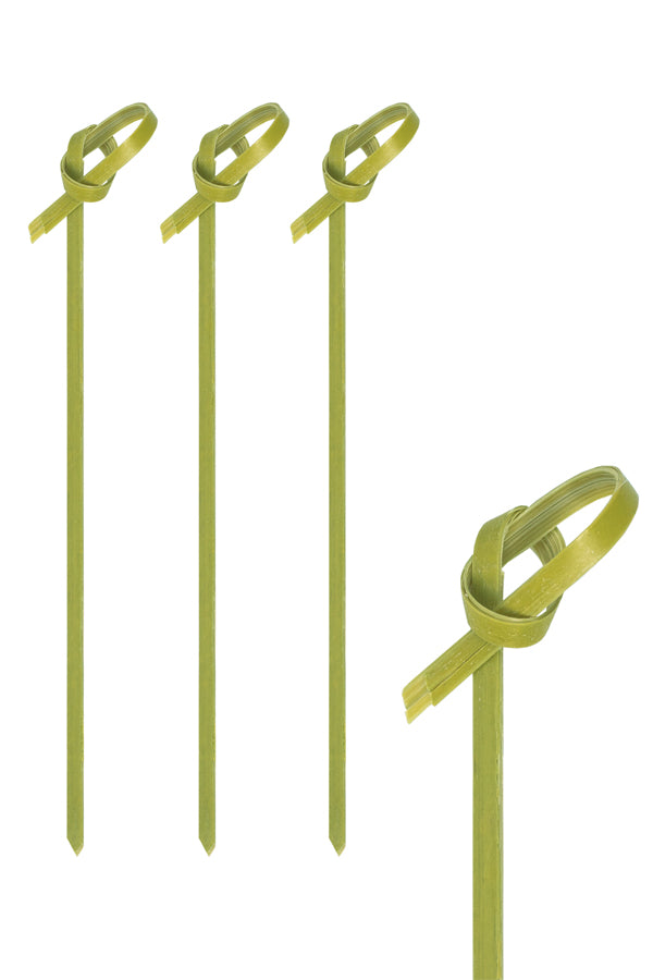Fingerfood Spieße "Knoten" aus Bambus, 11cm, 250 Stk
