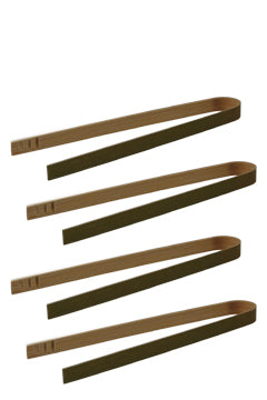 Fingerfood Zange, aus Bambus, 16cm, 10 Stk.