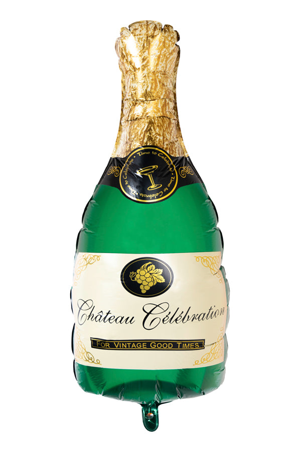 Folienballon "Champagnerflasche", ca 92cm, 1 Stk