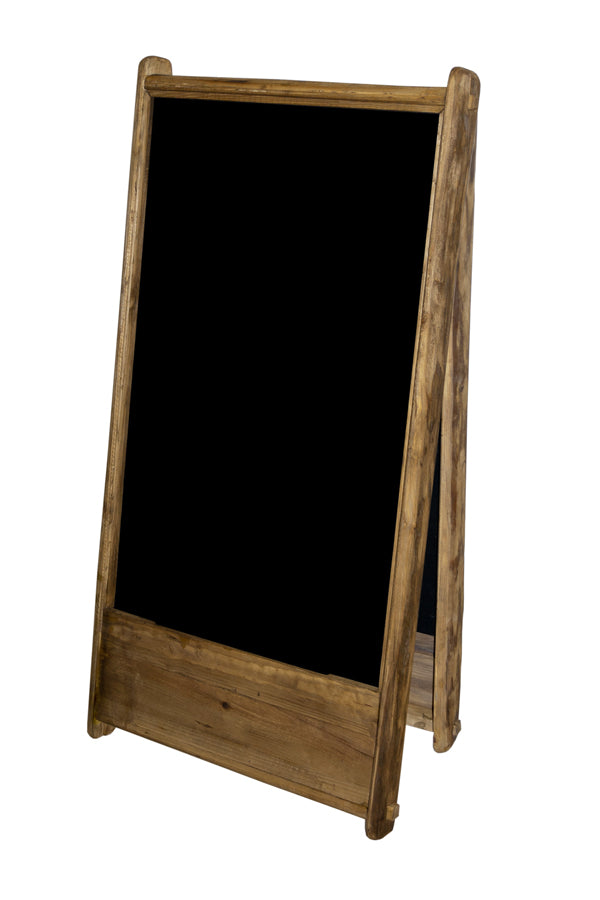 Gehweg-Kreidetafel "Vintage", doppelseitig, 62x120cm, 1 Stk