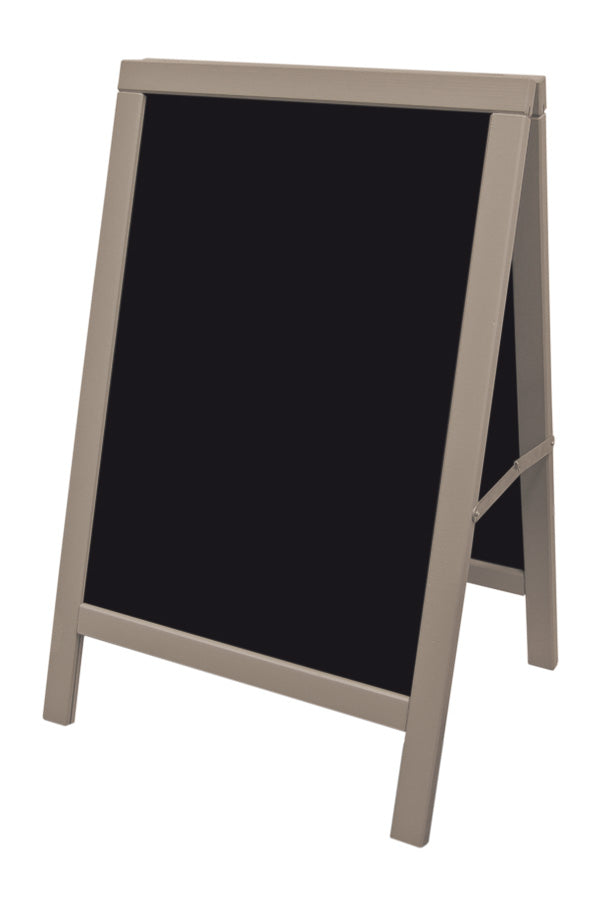 Gehweg-Kreidetafel, grau, 54x85cm, 1 Stk.