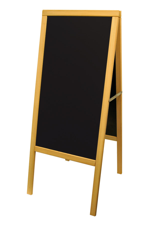 Gehweg-Kreidetafel, natur, 56x134cm, 1 Stk.