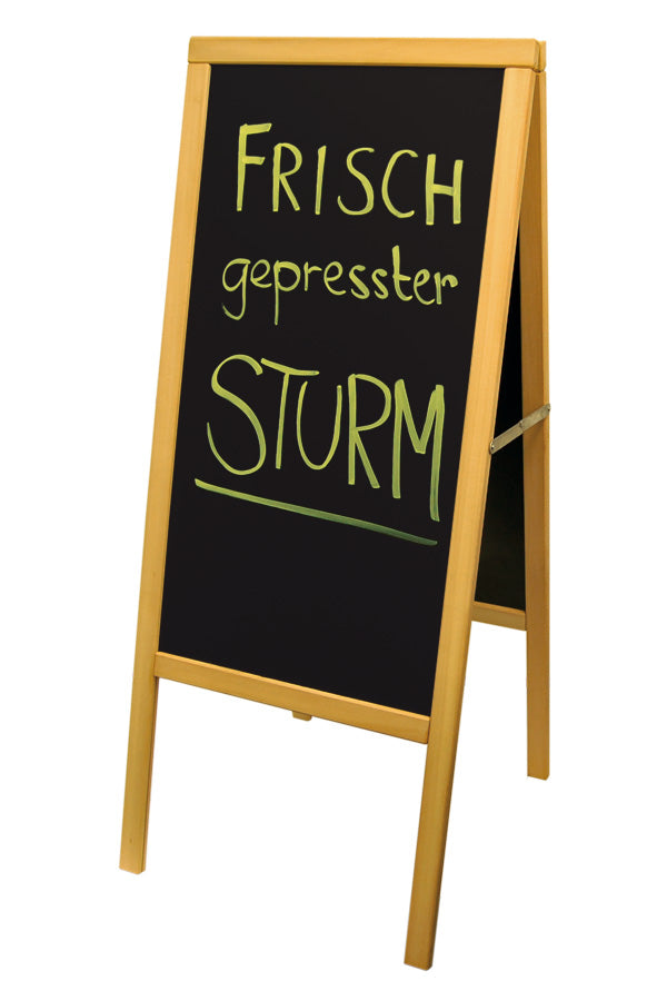 Gehweg-Kreidetafel, natur, 56x134cm, 1 Stk.