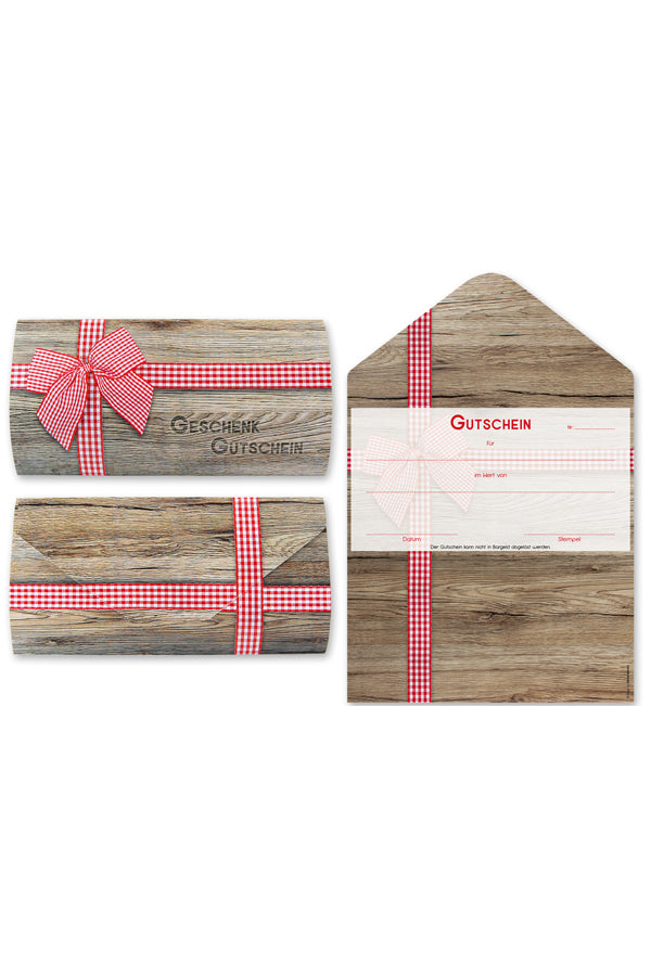 Geschenkgutschein "Ribbon", 19x285cm, 25 Stk_4