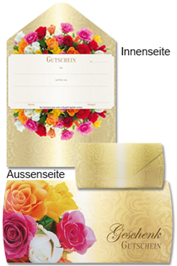 Geschenkgutschein "Rosen", 19x285cm, 25 Stk_4