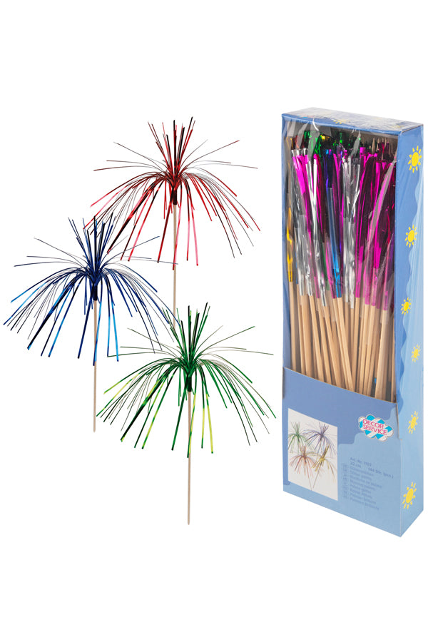 Glitzerpalmen, 22cm, 144 Stk.