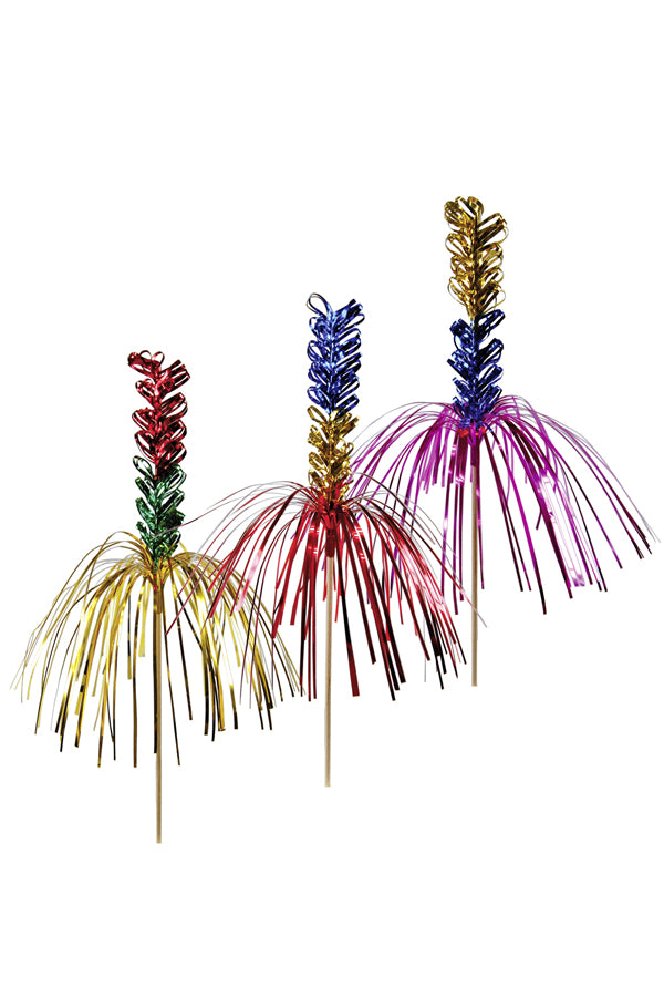 Glitzerpalmen "Fontäne", 21cm, 100 Stk