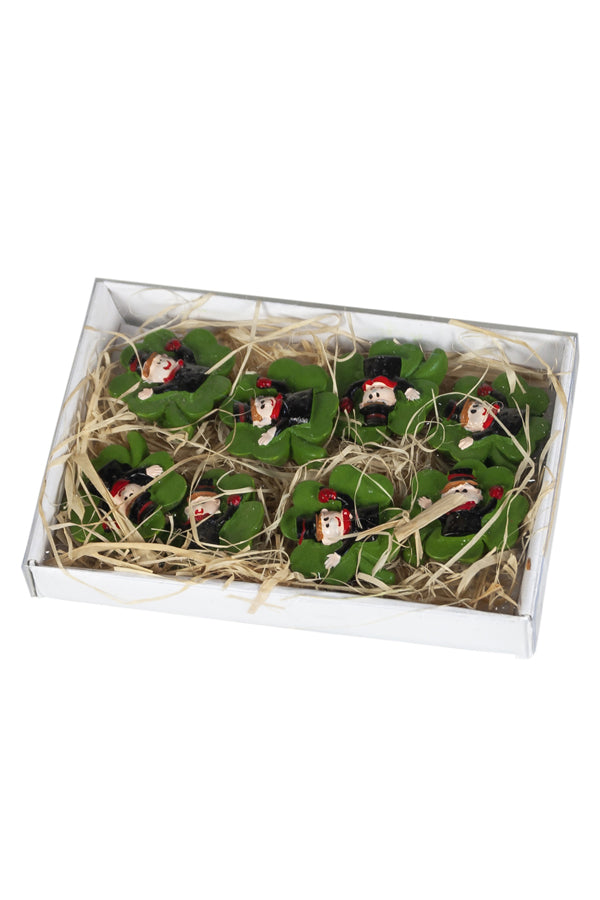 Glücksbringer "Kleeblatt", ca 25cm, 8 Stk 