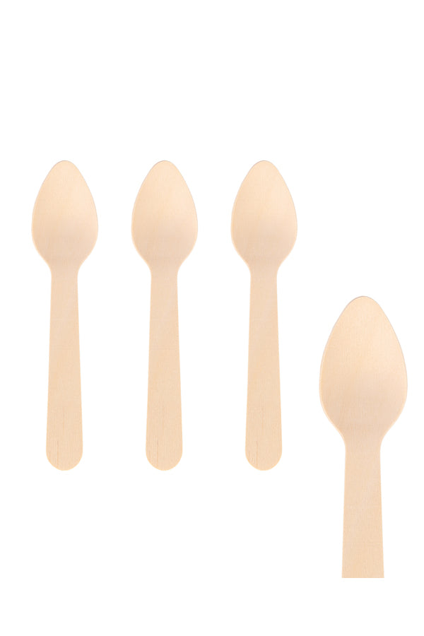 Kaffeelöffel aus Holz, 11cm, 20 Stk