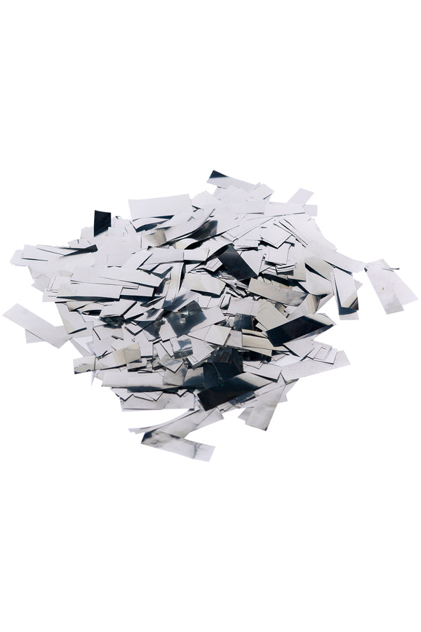 Konfetti Kanone, silber-metallic, 38cm, 1 Stk.