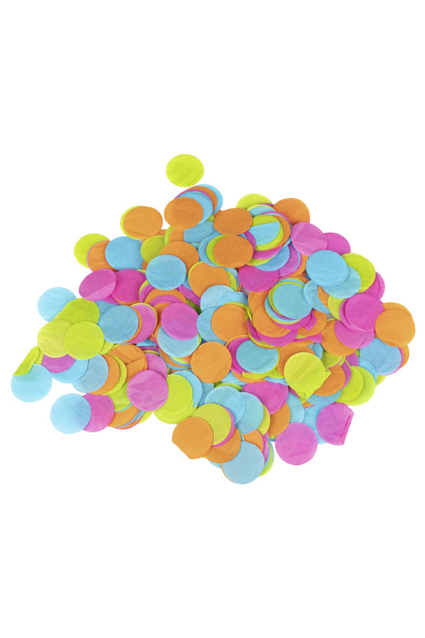 Konfetti, bunt, Ø2.5cm, 15g, 1 Stk.