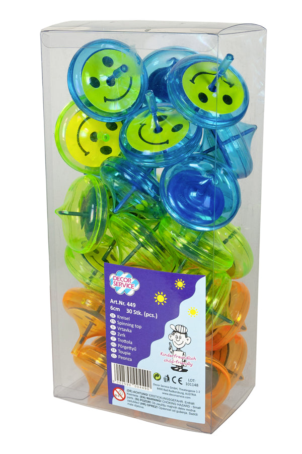 Kreisel, 6cm, 30 Stk.