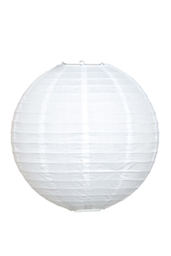 Lampion, aus Papier, weiß, Ø35cm, 1 Stk.