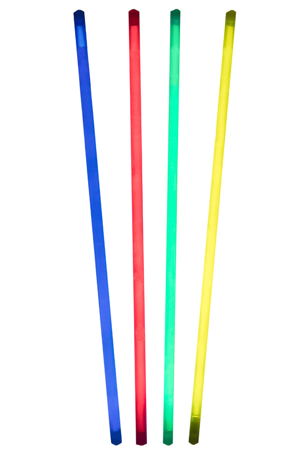 Leuchtstäbe multifunktional, bunt, Ø5mm, 20cm, 50 Stk.