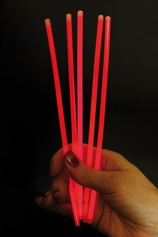 Leuchtstäbe multifunktional, rot, Ø5mm, 20cm, 50 Stk.