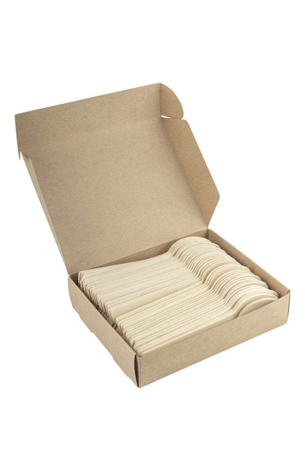 Löffel aus Bambus, 17cm, 100 Stk.