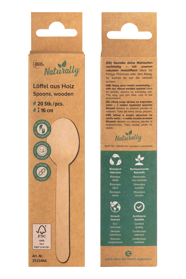 Löffel aus Holz, 16cm, 20 Stk_3