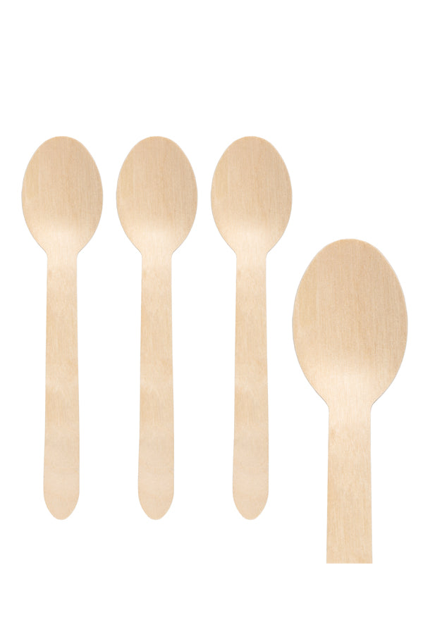 Löffel aus Holz, 16cm, 20 Stk
