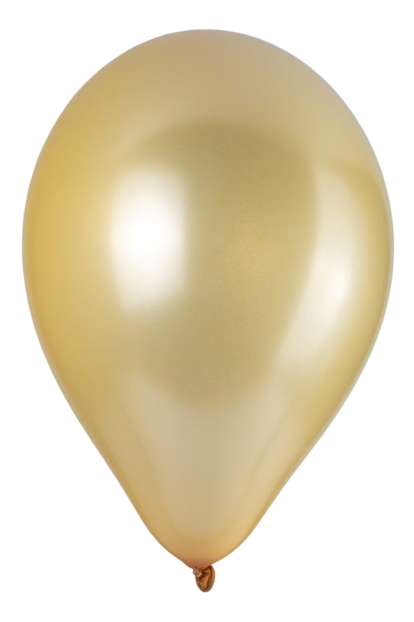 Luftballons "Perlmutt", gold, Ø30cm, 50 Stk
