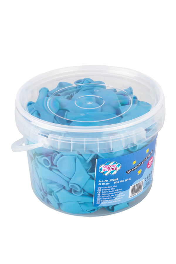 Luftballons, blau, Ø18cm, 500 Stk.