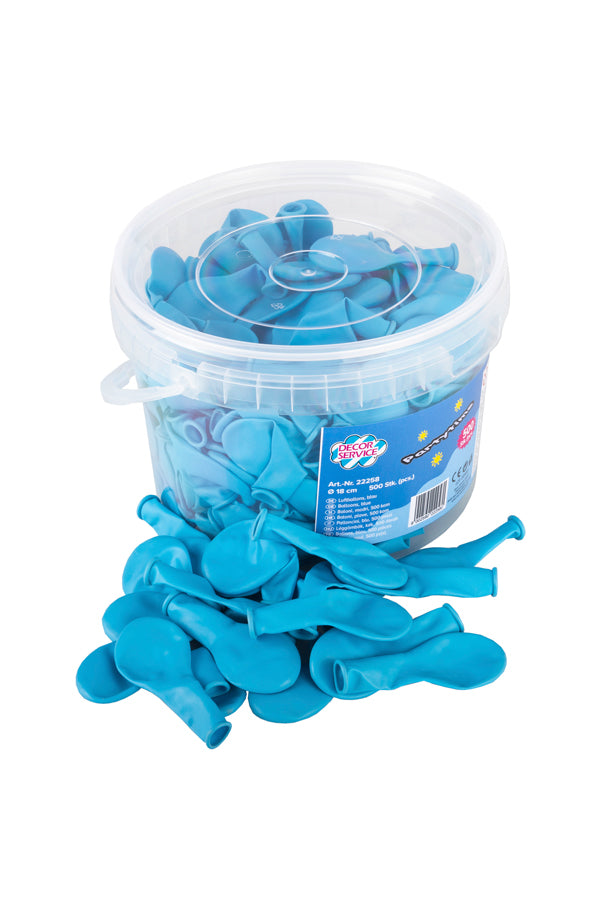 Luftballons, blau, Ø18cm, 500 Stk.