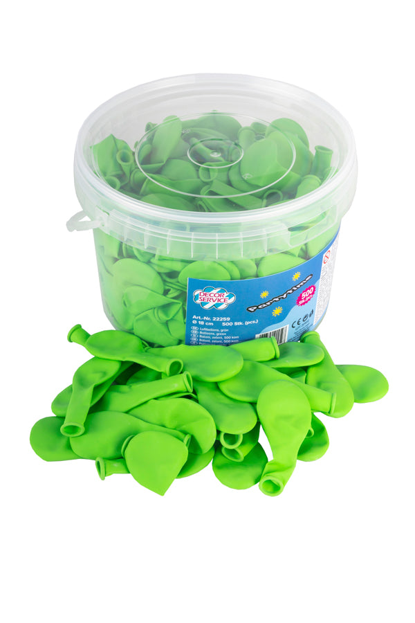 Luftballons, grün, Ø18cm, 500 Stk.