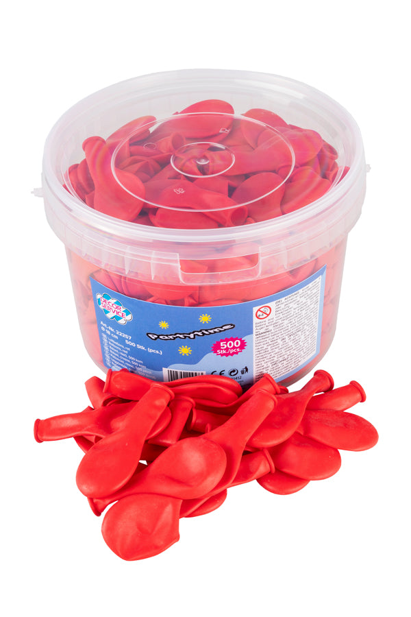 Luftballons, rot, Ø18cm, 500 Stk.