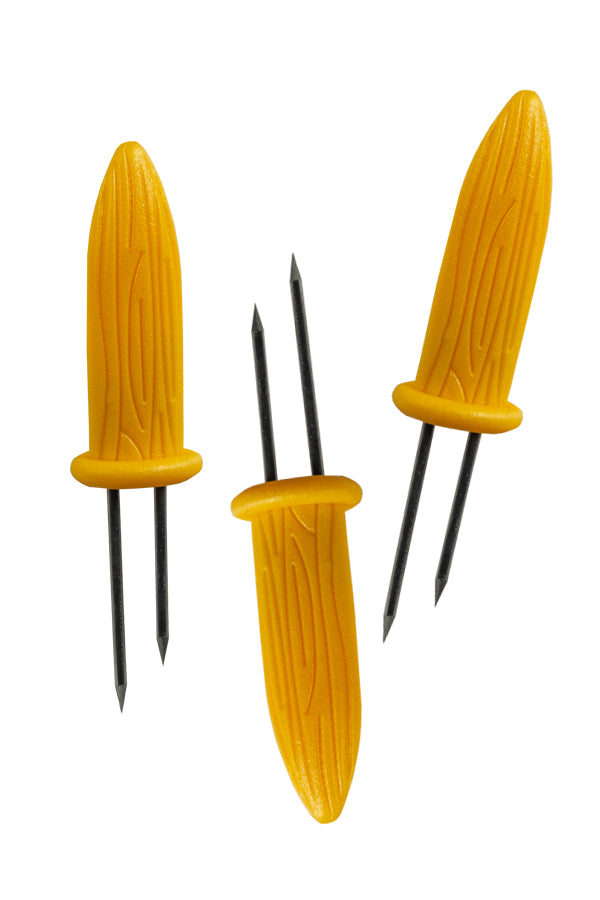 Maiskolbenhalter, gelb, 6cm, 30 Stk.