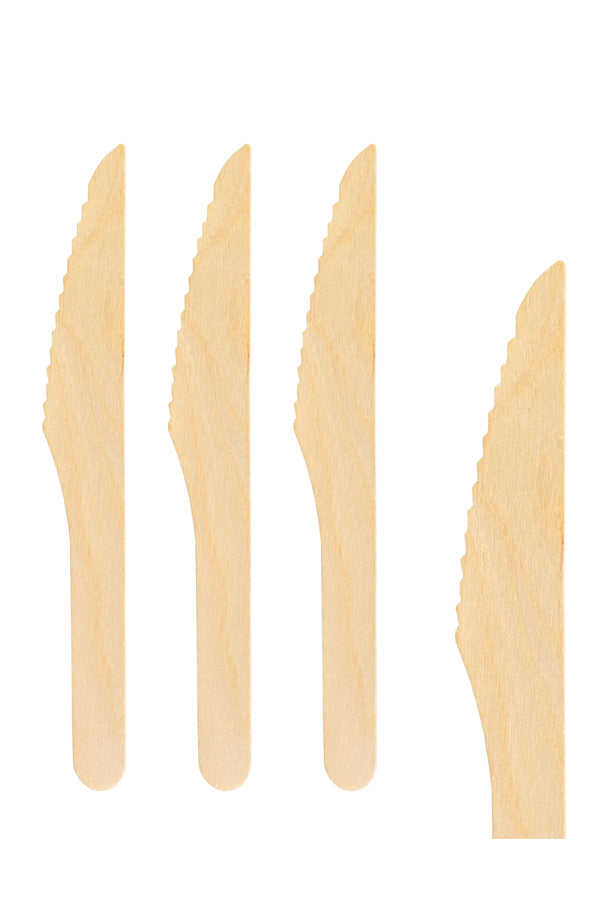 Messer aus Holz, 16cm, 20 Stk