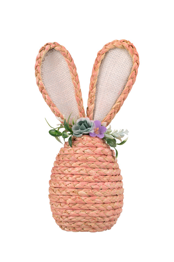 Osterdekor, Maisstroh, rosa, 25cm, 1 Stk