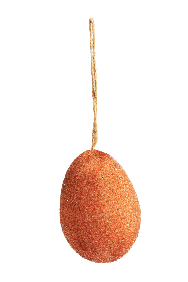 Ostereier, Kunststoff, „Rost-Optik“, 6 cm, 6 Stk _1