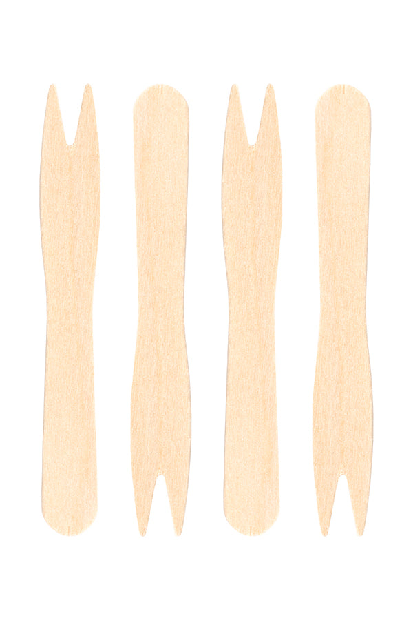 Pommesgabeln aus Holz, 8.5cm, 1000 Stk.