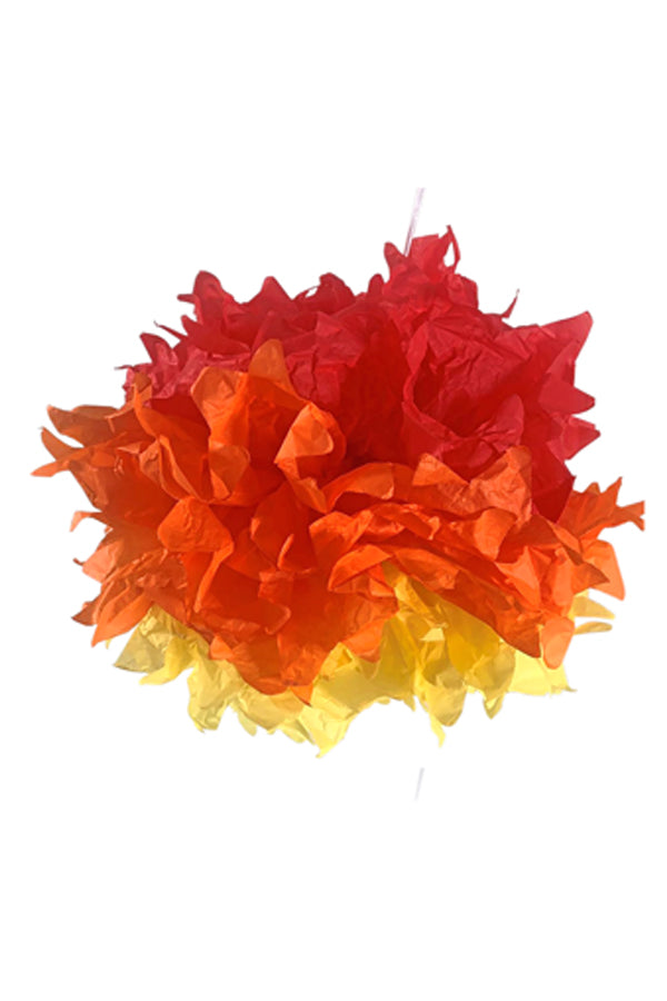 Pompons "Farbenspiel" aus Papier, schwer entflammbar, Ø40cm, 3 Stk_1