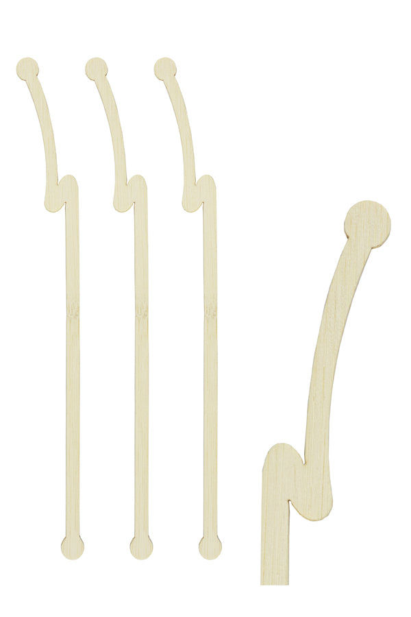 Rührstab "Blitz", aus Bambus, 22cm, 100 Stk